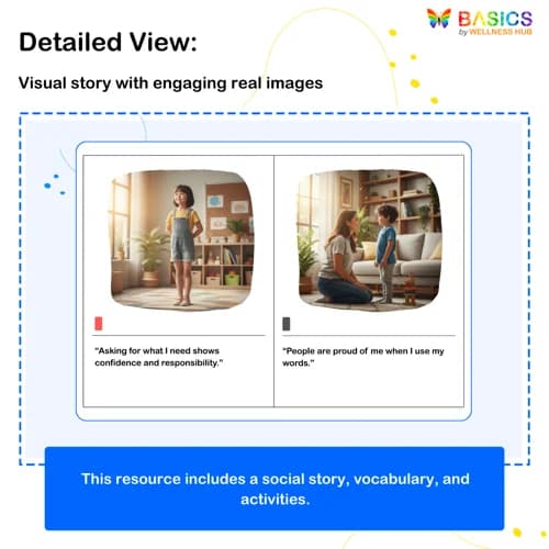 Asking for What I Need – Social Story for Kids