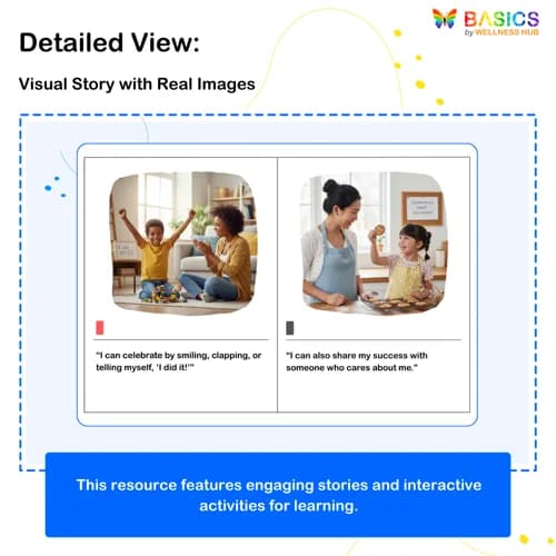 Celebrating Small Successes – Social Story with Activities for Kids preview 2