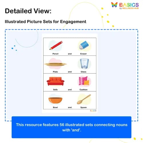 Conjunctions: Learn to Connect Words with 'And' – Printable PDF