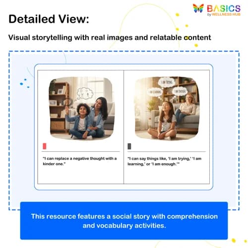 Dealing with Negative Thoughts – Social Story for Kids preview 2