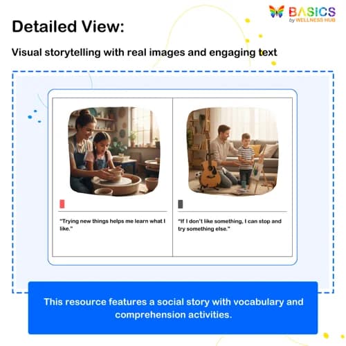 Discovering My Hobbies and Interests – Social Story for Kids preview 2