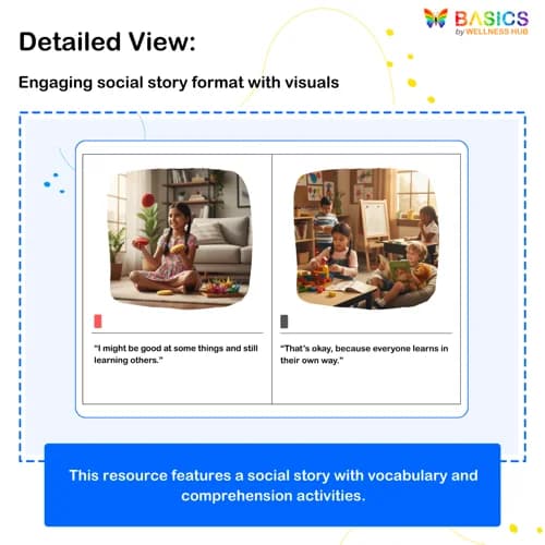 I Am Special Just the Way I Am – Social Story for Kids