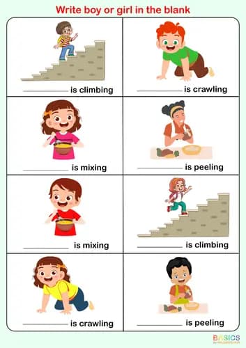 Identifying Boys and Girls: Printable PDF for Observation and Writing-PDF2