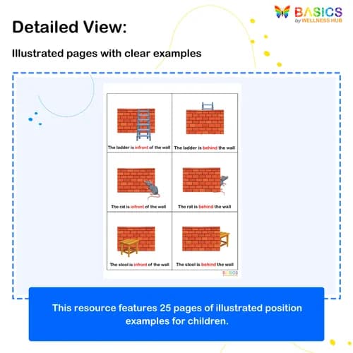 In Front & Behind – Learn Object Position with Visual Examples