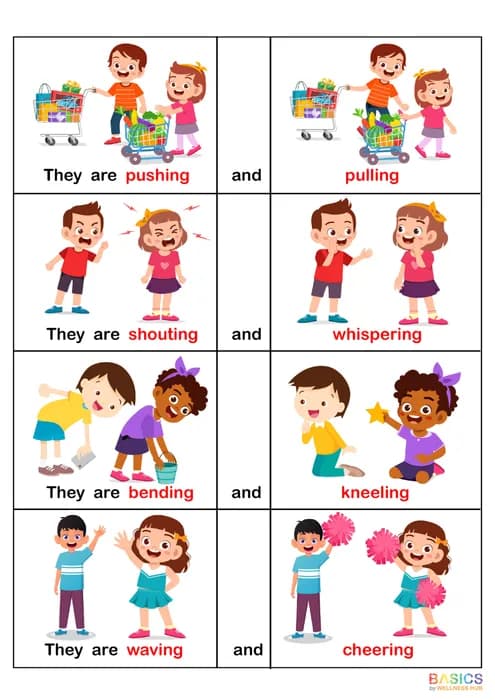 Conjunctions: Join Actions with 'And' – Printable PDF for Kids-PDF2