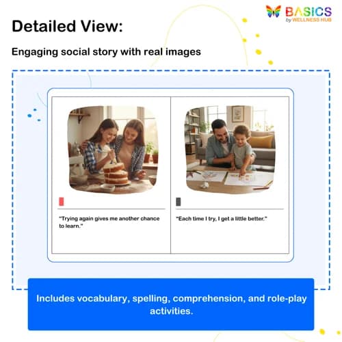 Mistakes Help Me Learn – Social Story with Activities preview 2