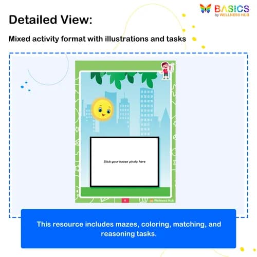 Myself & My Family – Interactive Worksheets for Kids preview 2