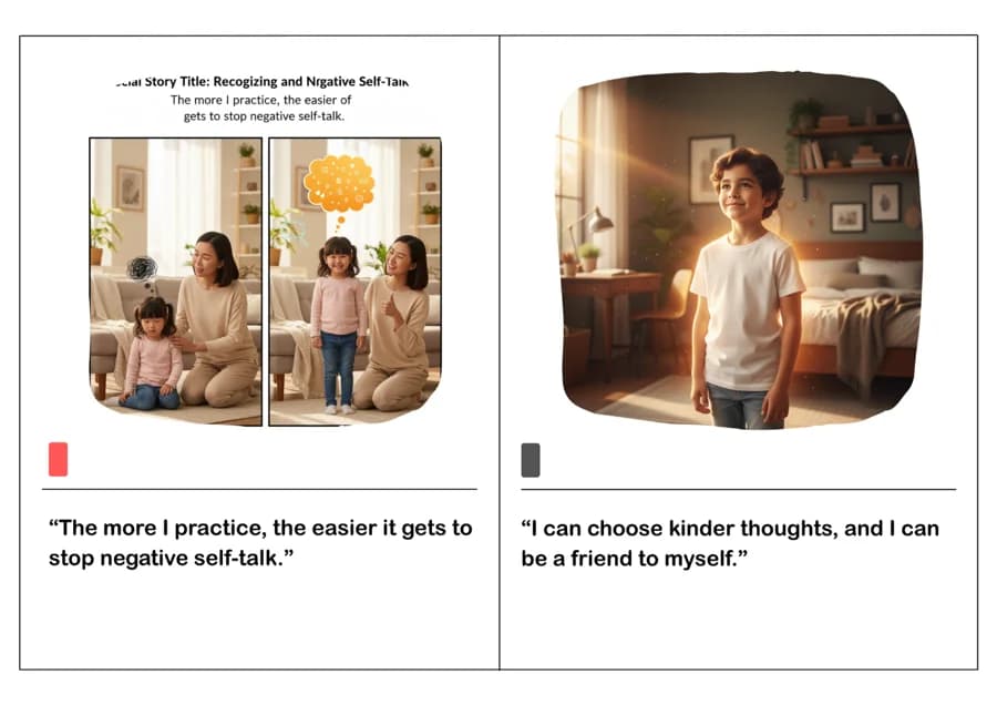 Recognizing and Stopping Negative Self-Talk – Social Story for Kids-PDF2