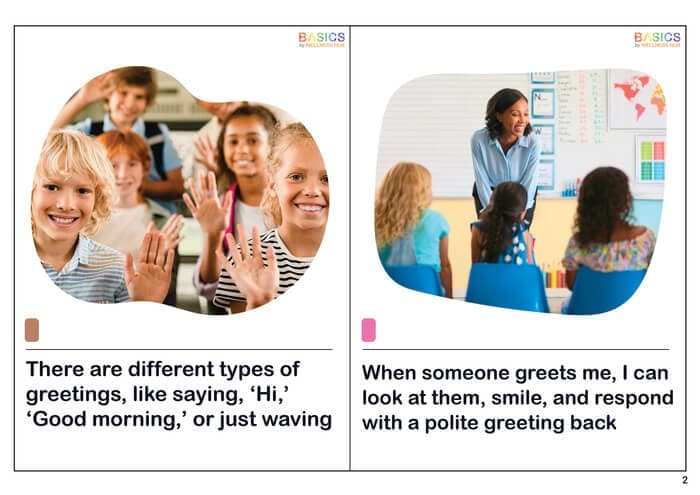 Responding to Greetings – Social Story for Kids-PDF2