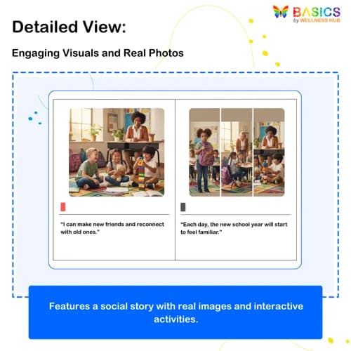 Starting a New School Year – Social Story with Activities preview 2