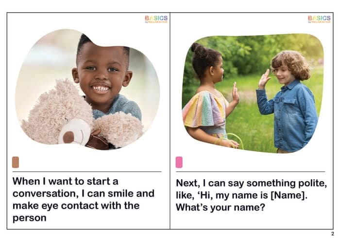Starting Conversations – Social Story for Kids' Communication Skills-PDF2