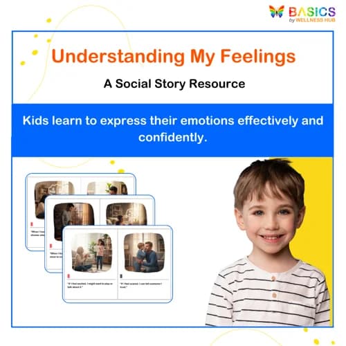 Telling Others How I Feel – Social Story with Activities