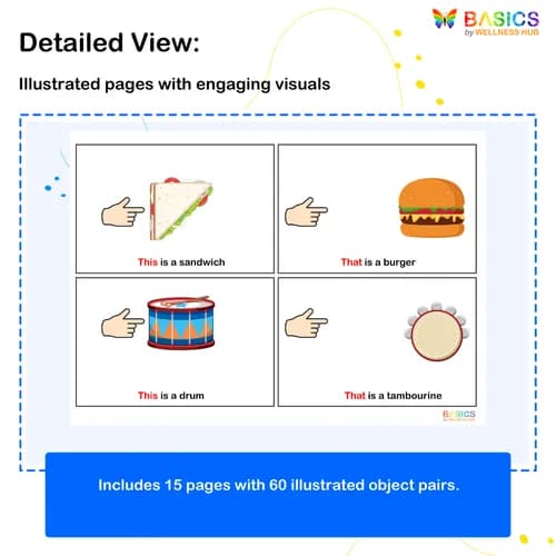 THIS & THAT: Identify Near and Far Objects – Printable PDF Activity