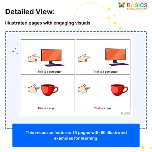 THIS & THAT: Identify Near and Far Objects – Printable PDF preview 2