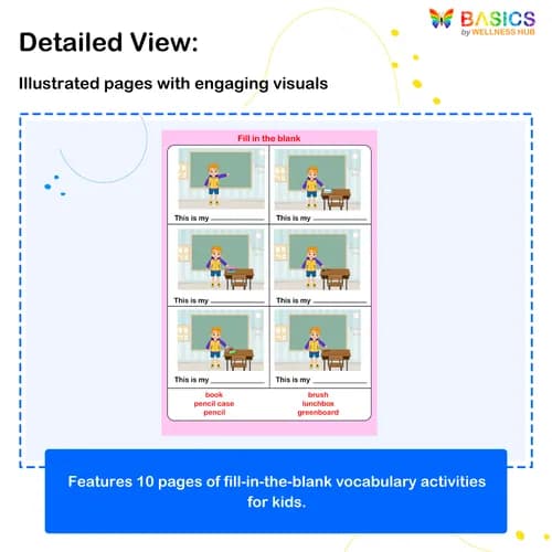 THIS IS MY… – Fill in the Blank Activity for Kids preview 2