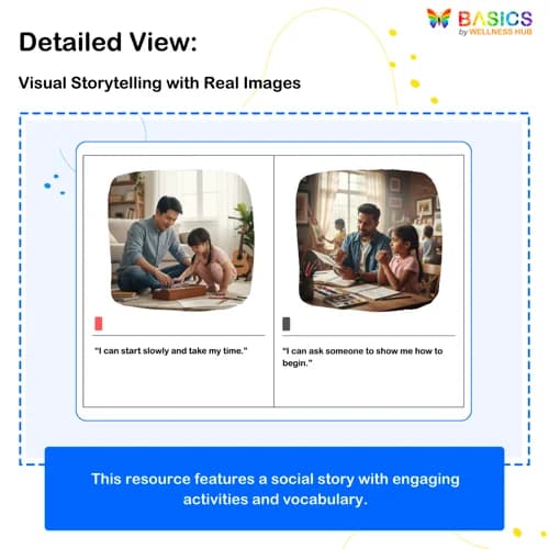 Trying New Activities – Social Story with Vocabulary and Role-Play