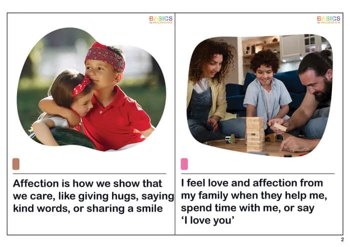 Understanding Love and Affection: Free Social Story with Activities for Kids-PDF2