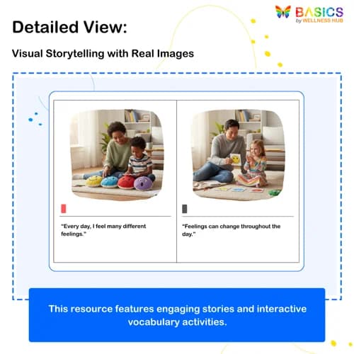 Understanding My Feelings: Social Story with Activities for Kids preview 2