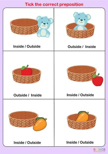Inside and Outside Prepositions Activity: Printable PDF for Kids-PDF2