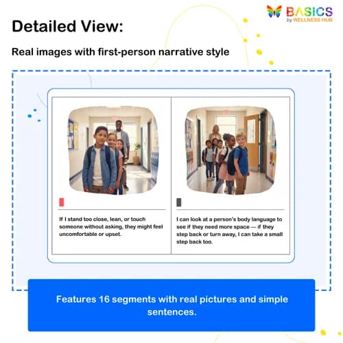 Using Inside Voices Social Story – Printable PDF for Kids preview 2