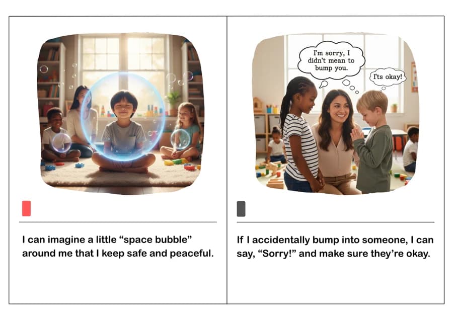 Using Inside Voices Social Story – Printable PDF for Kids-PDF2