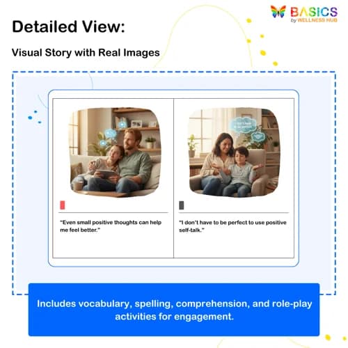 Using Positive Self-Talk: Social Story for Kids preview 2