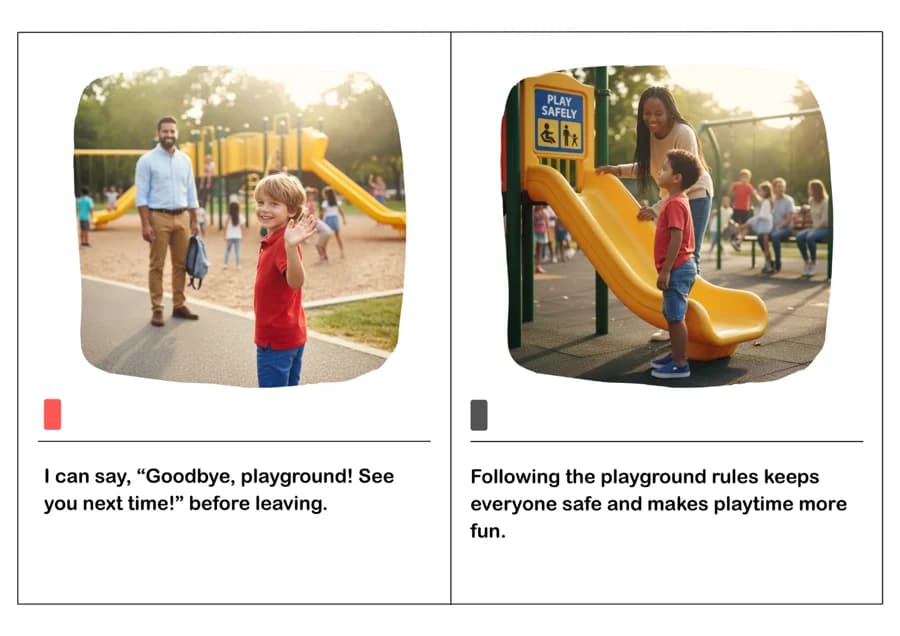 Visiting a Park Social Story – Printable PDF for Kids-PDF2