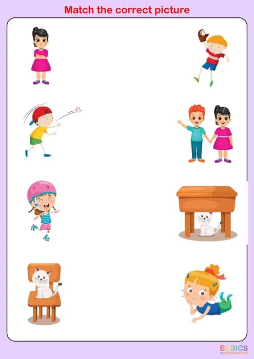 OPPOSITES – Match the Correct Picture: Interactive Matching Activity-PDF2