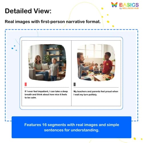 Waiting Patiently in Line Social Story – Printable PDF for Kids