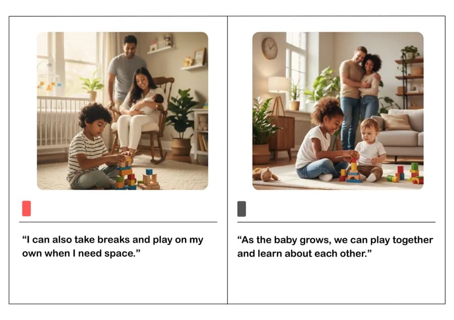 Welcoming a New Sibling – Social Story with Activities-PDF2