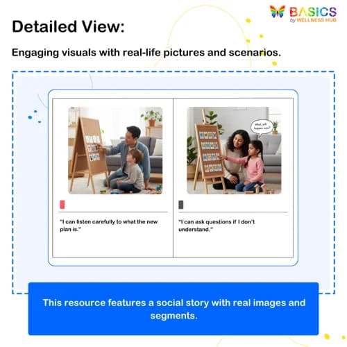 What to Do When My Routine Changes – Social Story for Kids preview 2