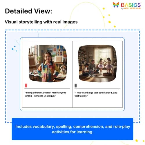 Social Story: Why It’s Okay to Be Different – Printable PDF