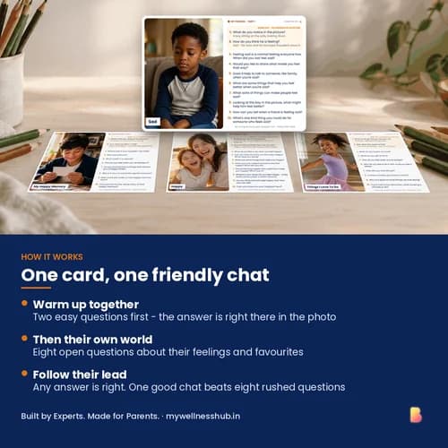All About Me Conversation Cards — 20 Printable Picture Cards and 200 Questions about Feelings and Favourites – page 3 preview