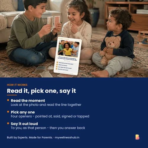 Conversation Starters: First Openers — 50 Printable Picture Cards with 200 Ways for Kids to Open a Chat – page 3 preview