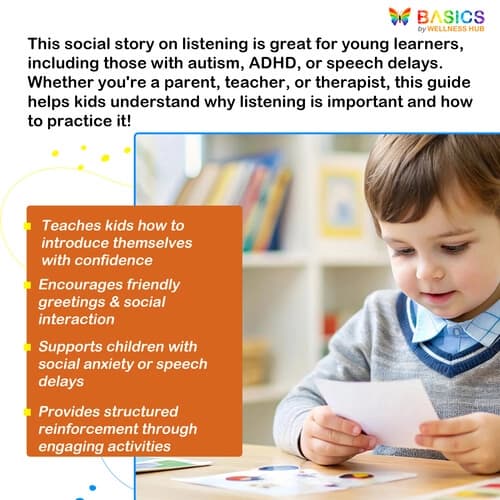 Introducing Myself – Free Social Story for Kids’ Communication Skills preview 3