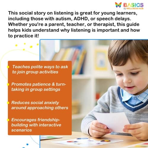 Inviting Someone to Play – Social Story for Kids’ Social Skills preview 3