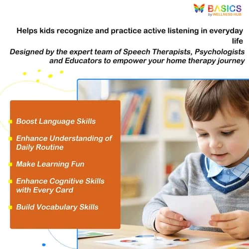 Learning to Be a Good Listener: Social Story for Kids preview 3