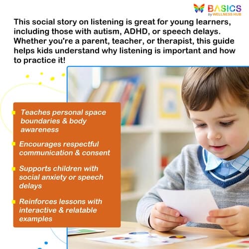 Respecting Personal Space – Social Story for Kids’ Personal Boundaries preview 3