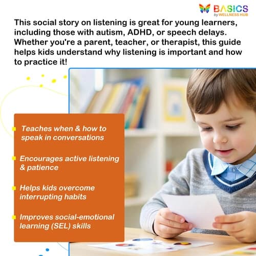 Taking Turns in Conversations – Social Story for Kids preview 3