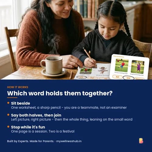 Two Ideas, One Sentence Worksheets — 19 Printable Conjunctions Worksheets (111 And, But, Because and So Activities) – page 3 preview