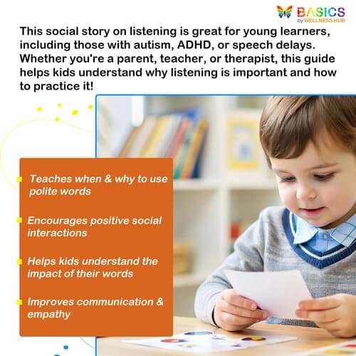 Understanding and Using Polite Words – Social Story for Kids preview 3