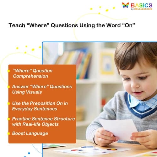 Where Is It? Prepositions – On (Free Printable PDF)