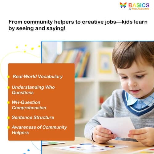 Who Questions Flashcards – Identifying Professions for Kids (Printable PDF) preview 3