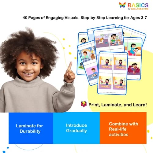 4-Step Sequencing Cards: Printable PDF for Real-Life Activities