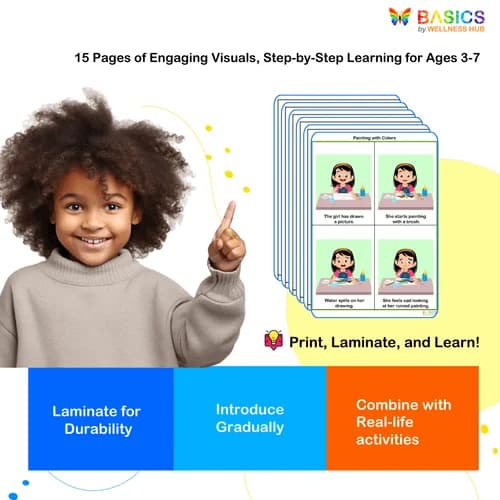 4-Step Sequencing Cards: Printable PDF for Understanding Feeling Sad preview 4