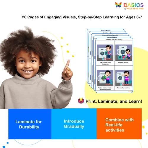 4-Step Sequencing Cards: Printable PDF for Good Habits & Daily Routines preview 4