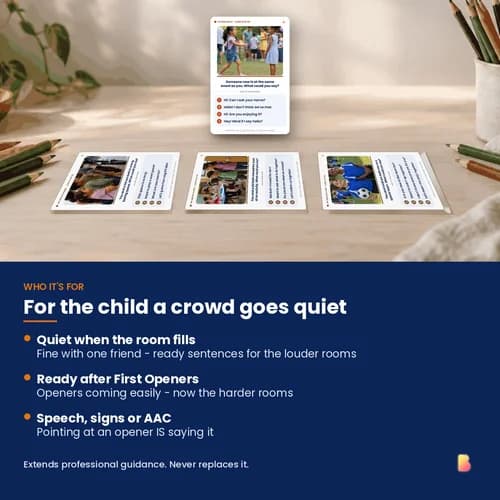 Conversation Starters: Braver Openers — 50 Printable Cards for Joining Groups and Comforting Friends – page 4 preview