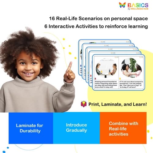 Keeping Personal Boundaries – Free Social Story for Kids’ Personal Space