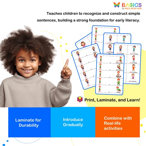 Simple Sentences with Actions: Boy, Girl, and Combined PDFs