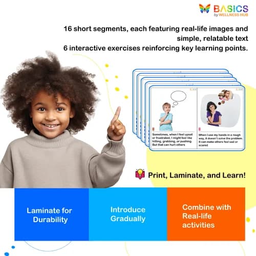 Using Kind Hands – Social Story for Gentle Behavior & Self-Control preview 4